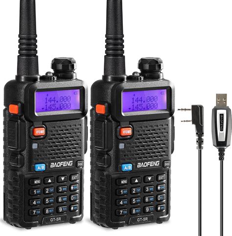 Baofeng Gt R Walkie Talkie Actualizado Radio Bidireccional Uhf Vhf De