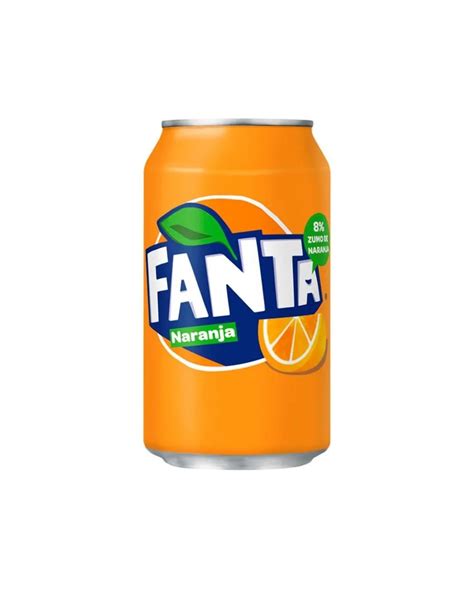 Refresco Fanta Naranja lata de 33cl Mercocaribe Pinar del Río