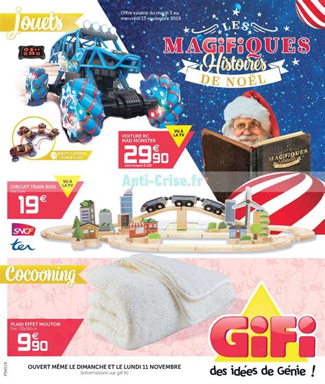 Anti Crise Fr Catalogue Gifi Du 05 Au 13 Novembre 2019 Jouets De