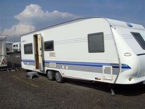 2003 Hobby Prestige Caravan 650 Umfe 5 Berth Ready To Go With Brand New