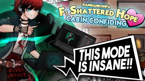 Danganronpa F Shattered Hope Cabin Confiding Full Playthrough Youtube