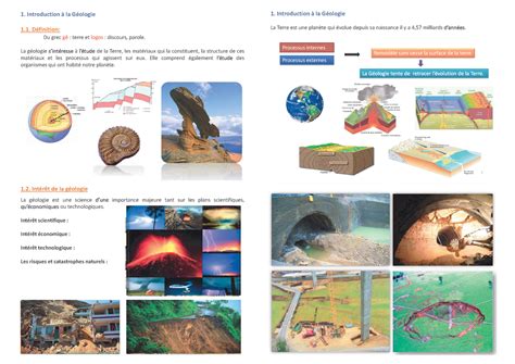 1 Geo diapo Introduction et moyennes de reconnaissances Géologiques