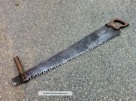 Vintage Two Man Hand Saw