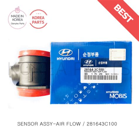 OEM GENUINE Mass Air Flow Sensor For Hyundai Kia 2 7L 3 3L 3 5L 3 8L