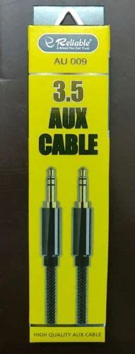 Aux Audio Cable At Rs 21 Piece Sagarpur New Delhi ID 2849537139562