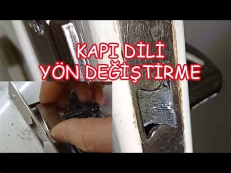 iç kapı kilidi ve dil yönü değiştirme YouTube