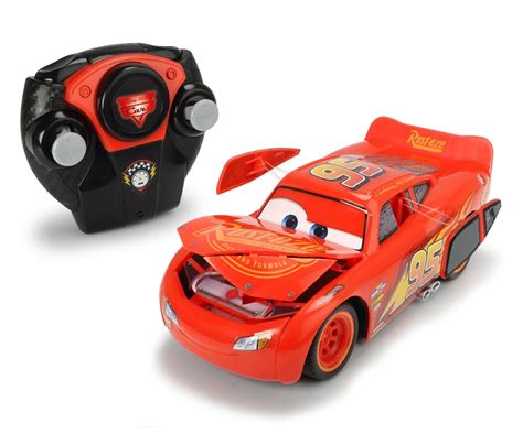 Rc Cars 3 Saetta Mcqueen Crazy Crash 124 Disney Cars Brands