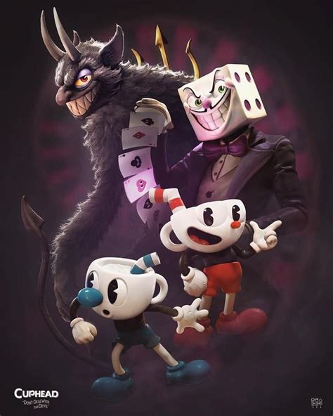 CupHead Devil Fan Art