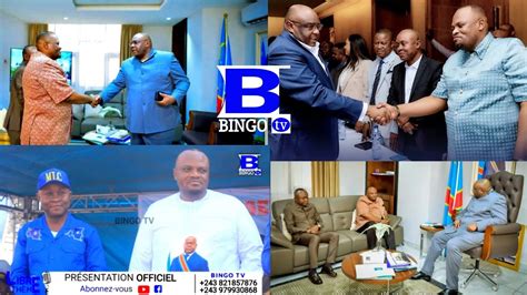 JP BEMBA FÉLIX TSHISEKEDI PRÉSENTATION D LEUR CANDIDATS DANIEL