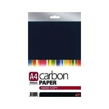 A Hand Copy Carbon Paper Sheets Blue Pack Sheets Amazon Co Uk