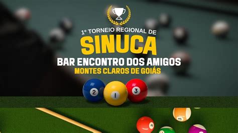 Primeiro Torneio Regional De Sinuca Bar Encontro Dos Amigos Em