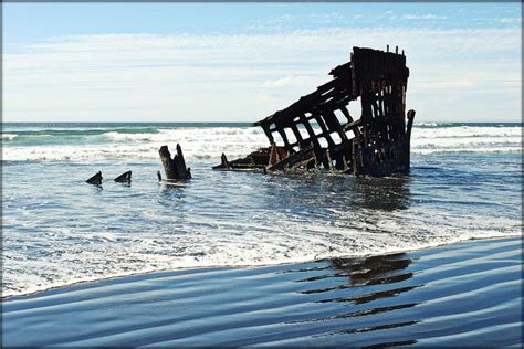 The Wreck Of The Peter Iredale At Fort Stevens State Park Astoria