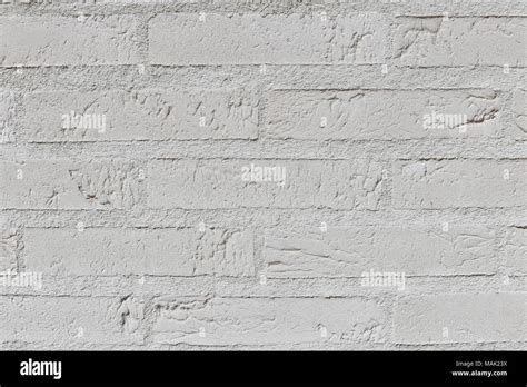 Clean White Brick Wall With A Rustic Texture Made Of Beautiful White