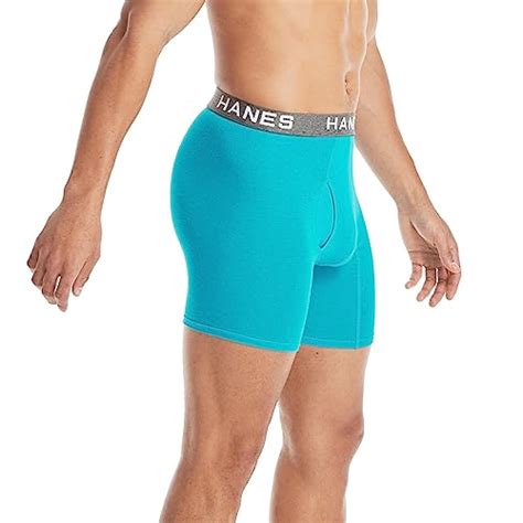 Hanes Ultimate Mens Comfort Flex Fit Boxer Briefs Ultra Soft Cotton