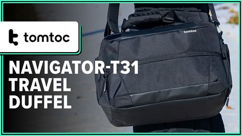 Tomtoc Navigator T31 Travel Duffel Review 2 Weeks Of Use YouTube