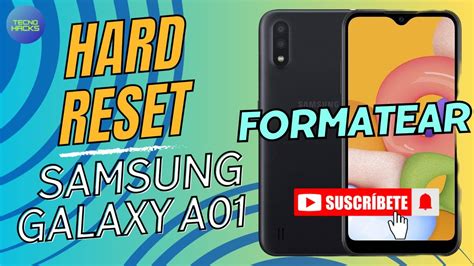 Hard Reset Samsung Galaxy A Formatear Samsung A Youtube