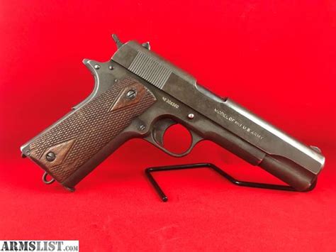 Armslist For Sale Colt 1911 Wwi Us Property Made In 1918