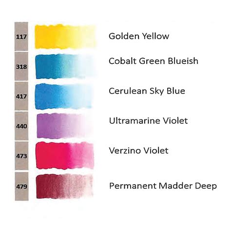Maimeriblu Watercolor Provence Set Of 6 12ml Tubes Jerrys Artarama