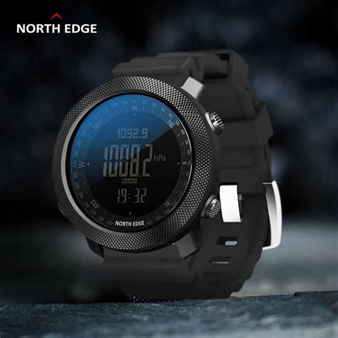 North Edge Apache Sports Watch For Men Fitness M Waterproof Army