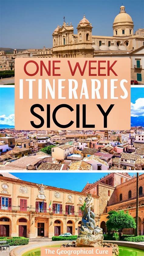 How To Spend 1 Week In Sicily 5 Sample Itineraries Sicily Travel