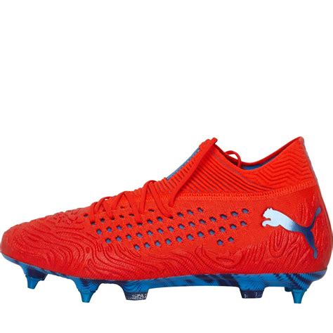 Buy Puma Mens Future 191 Netfit Mix Sg Soft Ground Football Boots Red Blastblue Azur