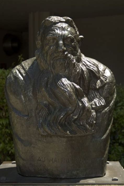 Bust Of Rodin Painting Emile Antoine Bourdelle Oil Paintings