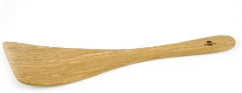 Berard 66475 French Olive Wood Handcrafted Curved Spatula