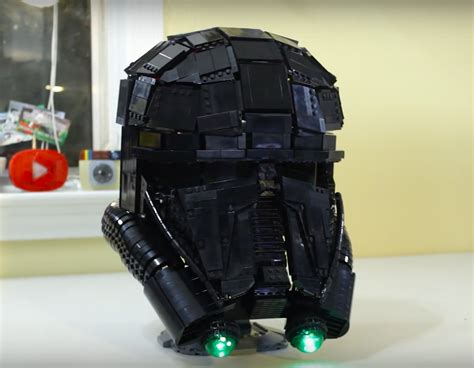 Bricklife | all about Lego | Death Trooper Lego MOC helmet