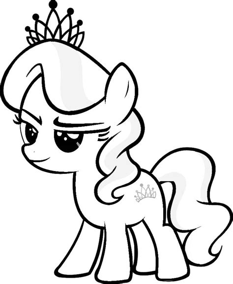 Diamond tiara coloring pages