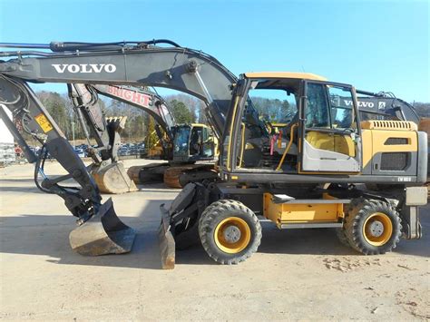 Volvo EW180D Sn Wheeled Excavators Construction Equipment Volvo