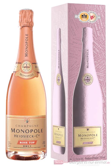 Heidsieck Monopole Ros Top Brut Champagner In Geschenkverpackung L