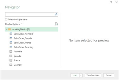 Combine Data from Multiple Sheets in an Excel file with Power Query