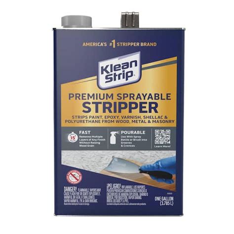 Klean Strip Gal Sprayable Liquid Paint Stripper Gkss The Home Depot