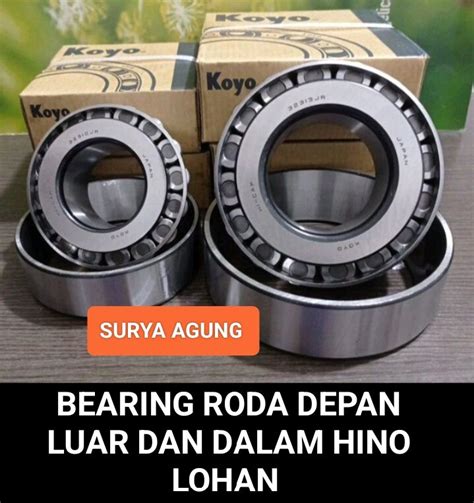 BEARING RODA DEPAN BAGIAN LUAR DAN DALAM HINO LOHAN HARGA SET Lazada