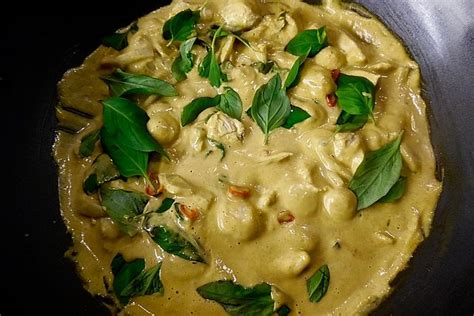 Thai Chickencurry Mit Bambussprossen Von Pannepot Chefkoch