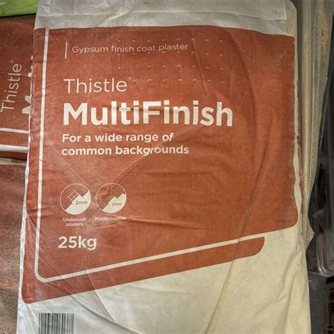 Thistle Multi Finish Plaster 25kg Sutton Building Supplies