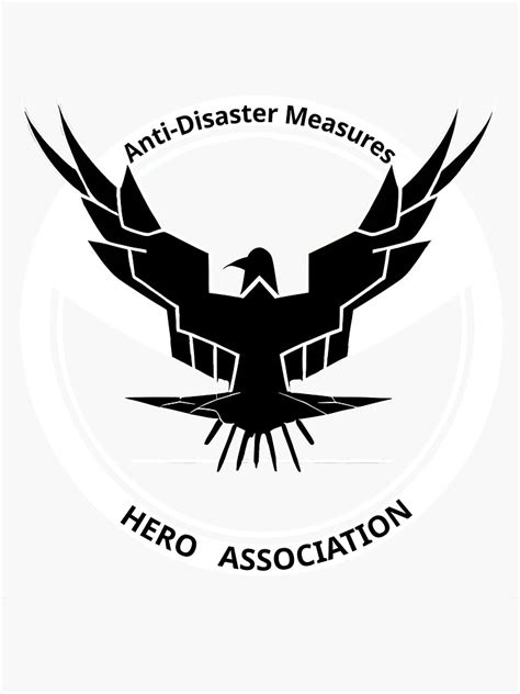 Hero Association Sticker For Sale By Balderdash I Redbubble