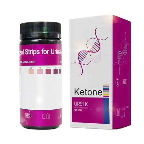 100 Stripsset Ketone Test Strips Urine Tester Reagent Strip Home