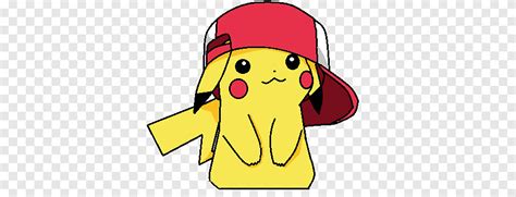 Loco Pokemon Pikachu Con Gorra Ash Png Pngegg