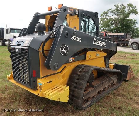 2018 John Deere 333G skid steer in Ardmore, OK | Item DG4027 sold | Purple Wave