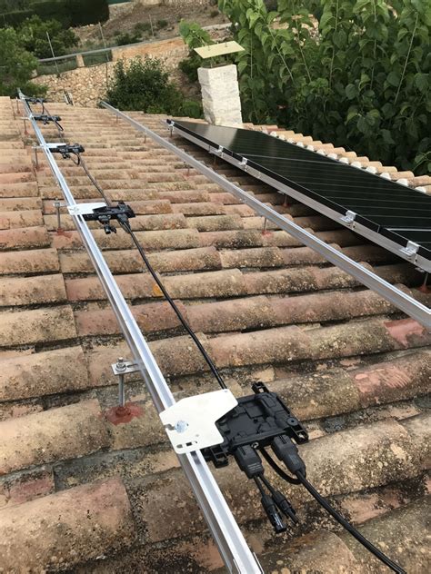 ¡placas Solares En Tortosa Con Microinversores