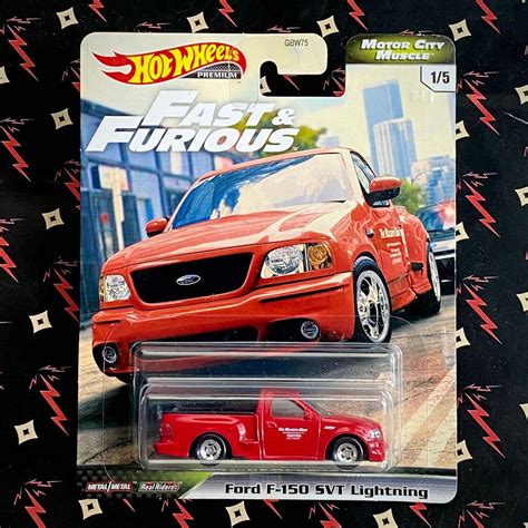 Hot Wheels Motor City Muscle Hotwheels Fast Furious Hobbies Toys