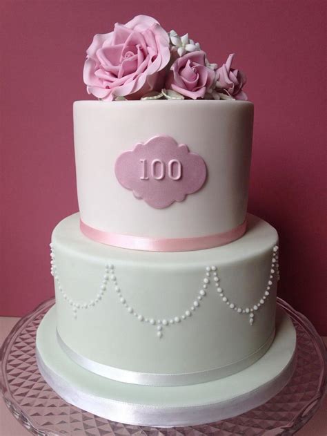 100th Birthday Cake Decorated Cake By Cakesdecor