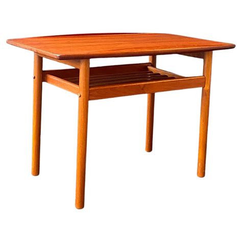 Mid Century Danish Modern Teak Wood Grete Jalk P Jeppesens Square