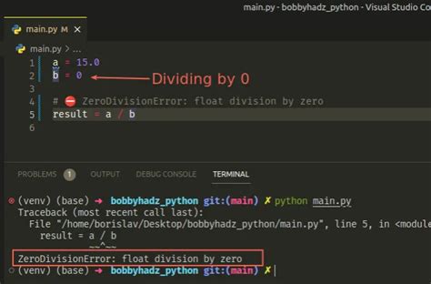 Python Dividing By Zero