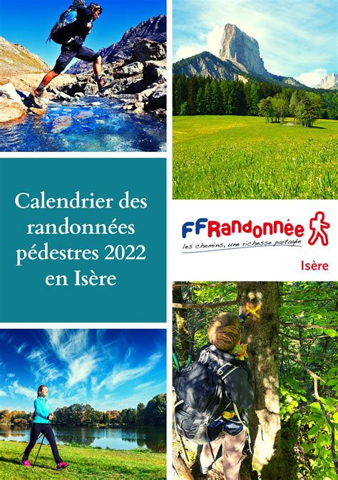 Calam O Calendrier Des Randonn Es P Destres En Is Re