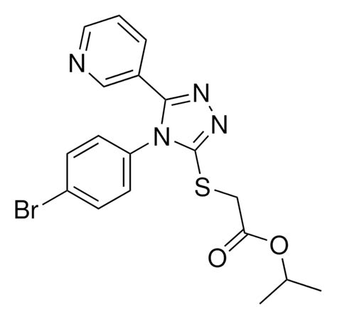 Isopropyl Bromophenyl Pyridinyl H Triazol Yl