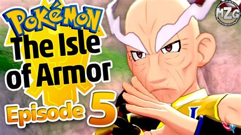 The End Master Mustard Battle Pokemon Sword And Shield Isle Of Armor