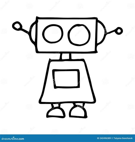 Cute Robot Drawing Doodles in 2024 | Robots drawing, Cute drawings ...