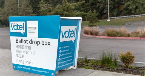 Shoreline Area News Prepaid Postage And Ballot Drop Boxes Are Popular